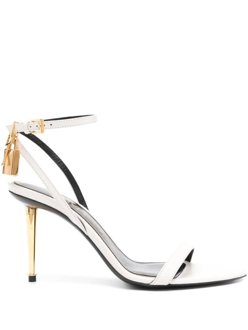 TOM FORD 90mm Naked sandals - White von TOM FORD