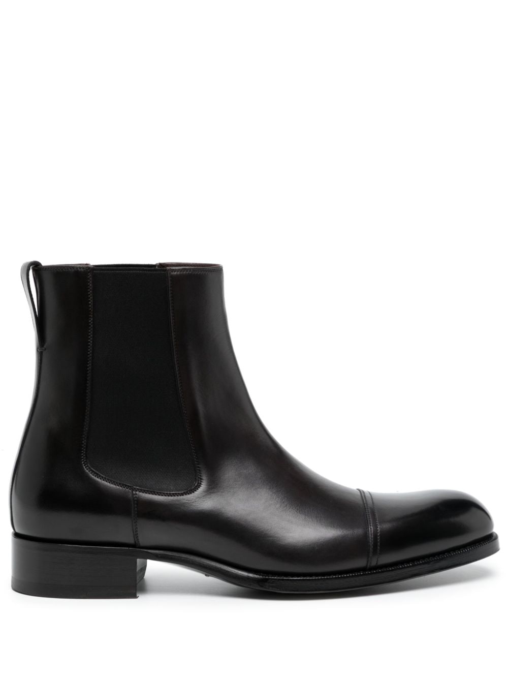 TOM FORD Edgar leather Chelsea boots - Brown von TOM FORD