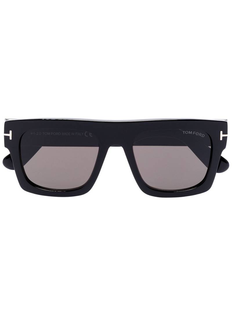 TOM FORD Eyewear FT0711 square-frame sunglasses - Black von TOM FORD Eyewear
