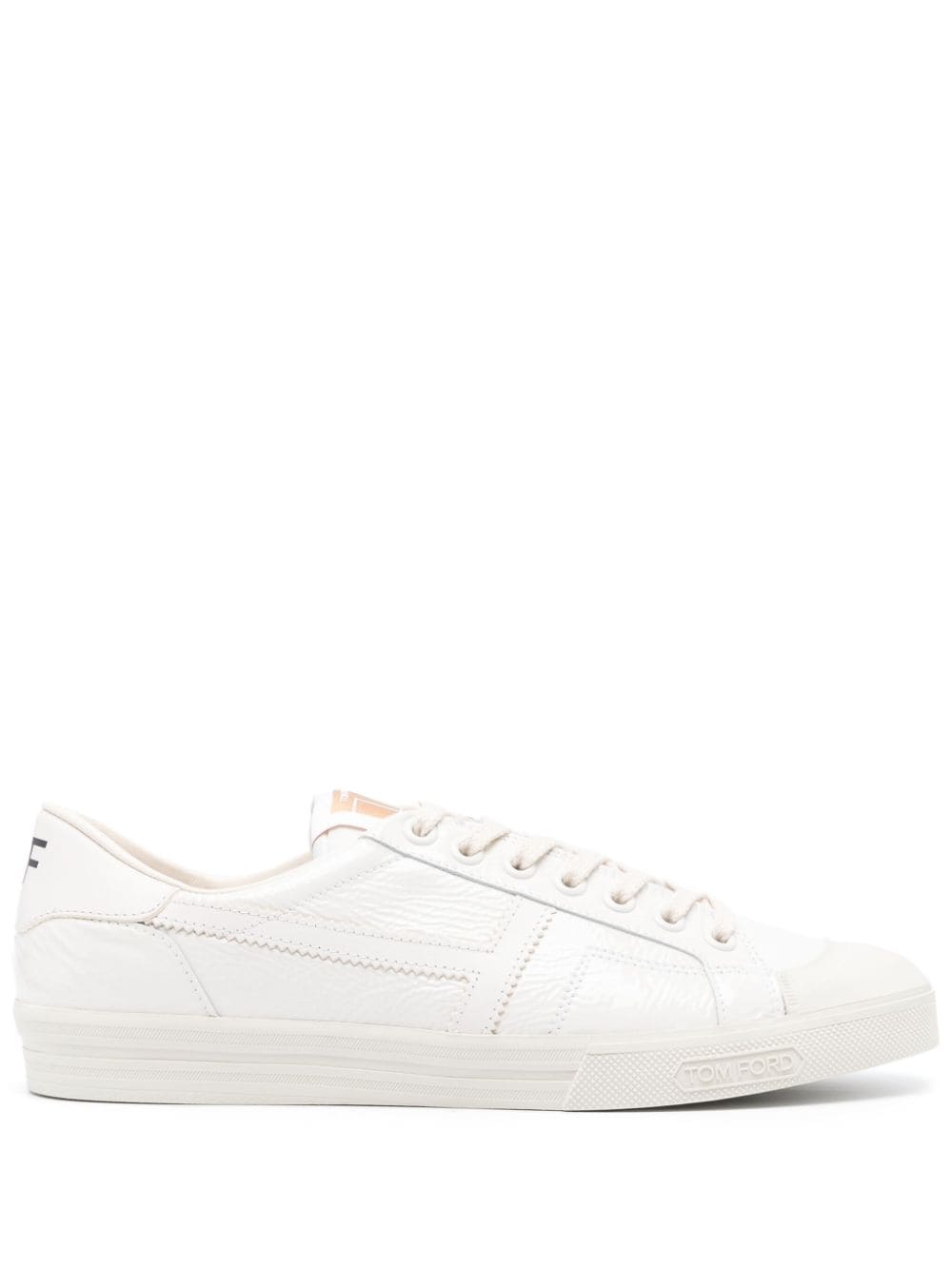 TOM FORD Jarvis leather sneakers - White von TOM FORD