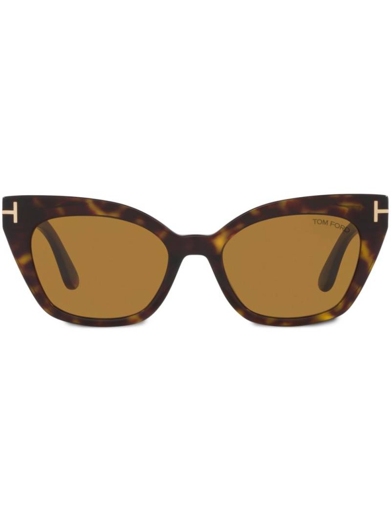 TOM FORD Eyewear Juliette sunglasses - Brown von TOM FORD Eyewear