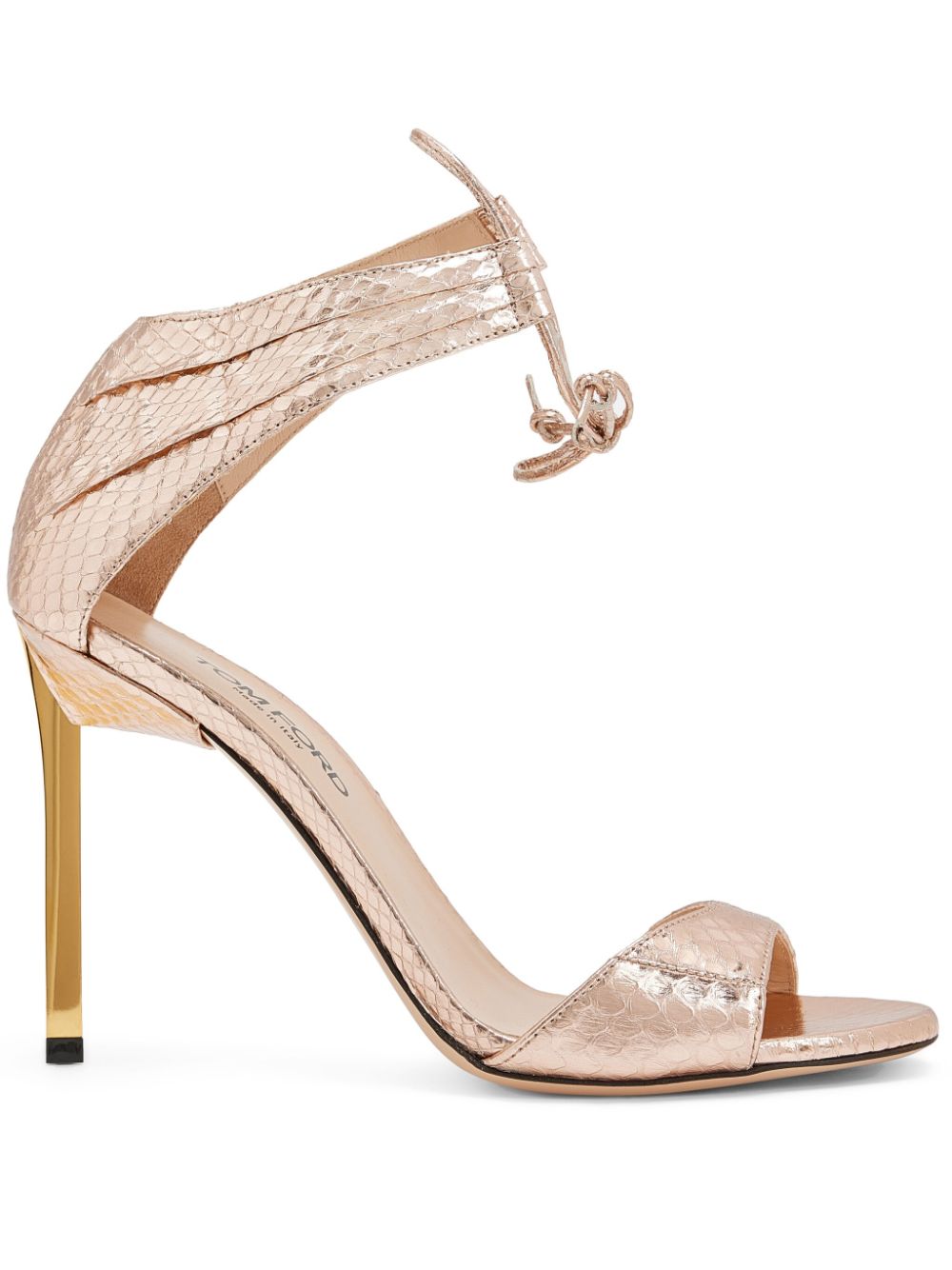 TOM FORD Margot 115mm sandals - Metallic von TOM FORD