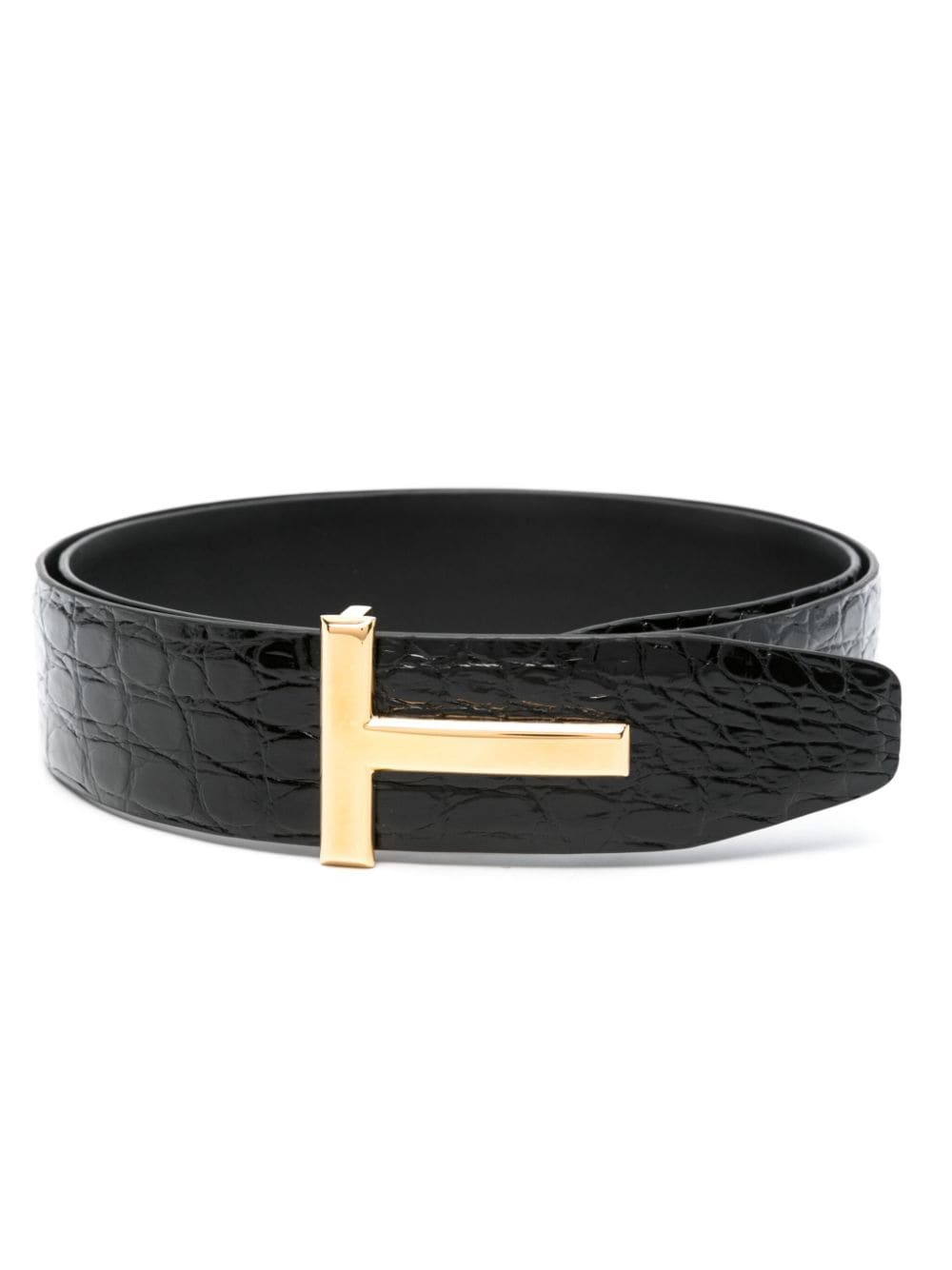 TOM FORD T Icon belt - Black von TOM FORD