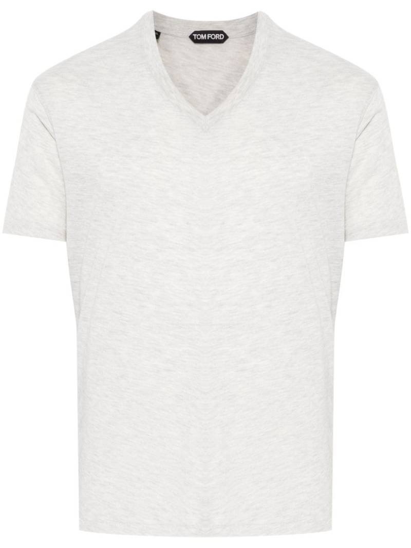 TOM FORD V-neck T-shirt - Grey von TOM FORD