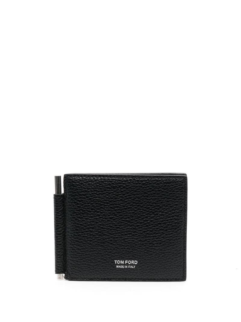 TOM FORD bi-fold leather cardholder - Black von TOM FORD