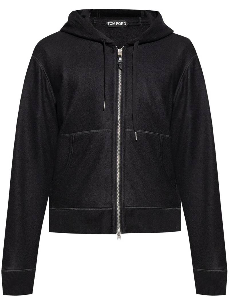 TOM FORD cashmere hoodie - Black von TOM FORD