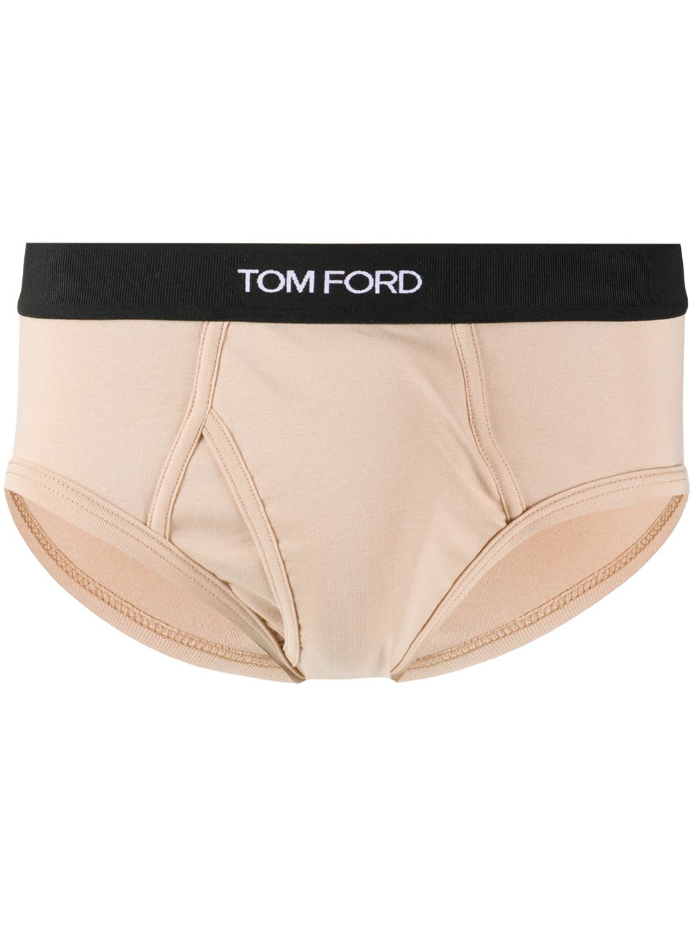 TOM FORD classic logo waistband briefs - Neutrals von TOM FORD