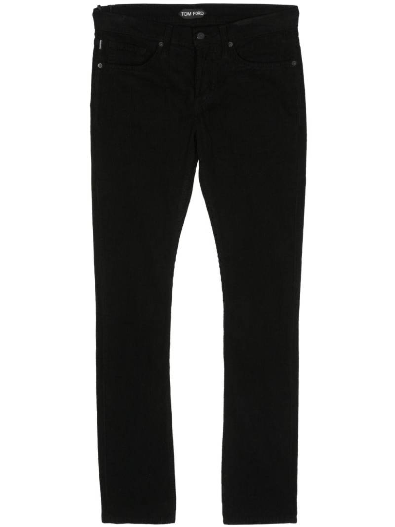 TOM FORD corduroy skinny trousers - Black von TOM FORD