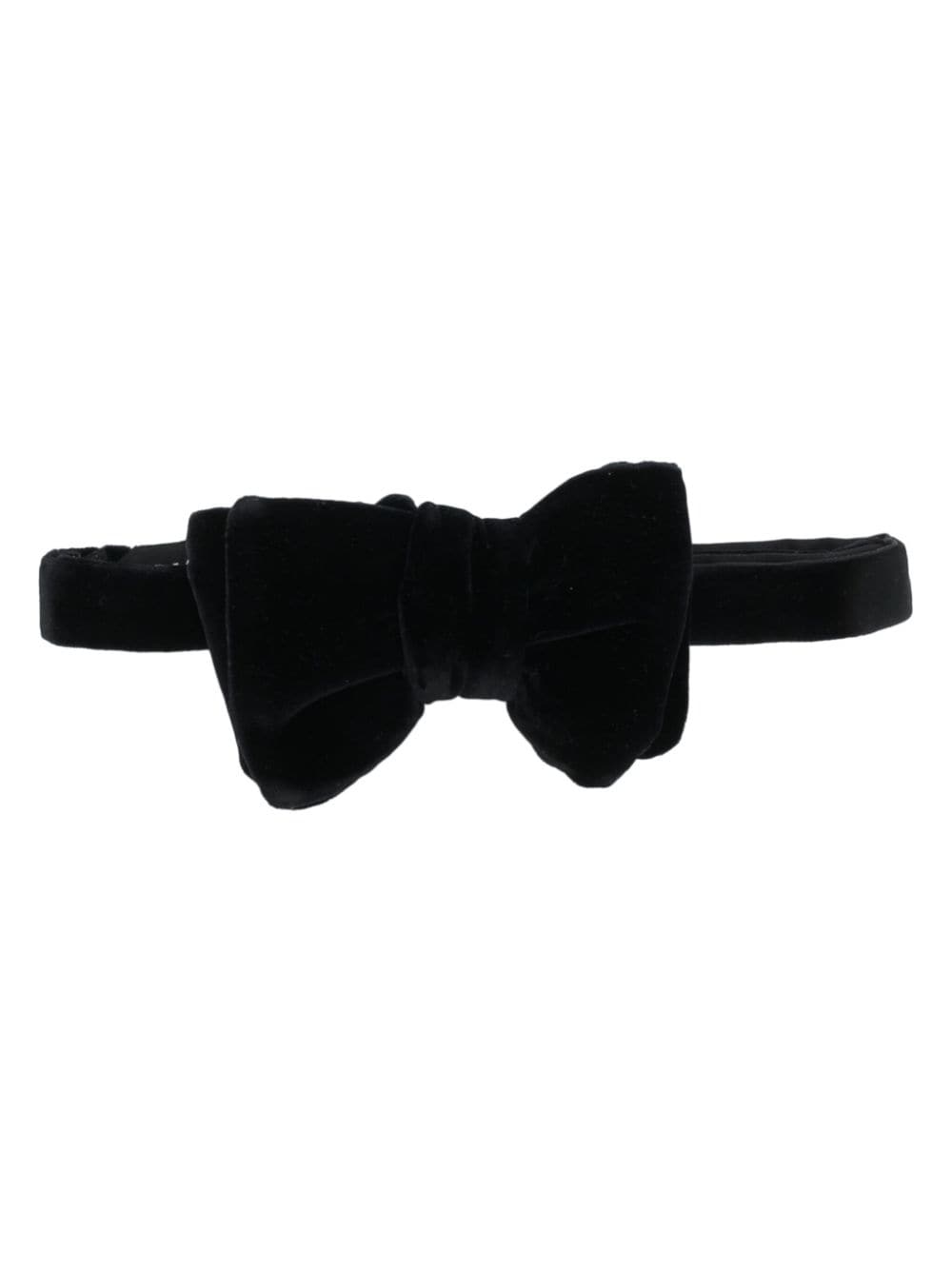 TOM FORD cotton bow tie - Black von TOM FORD