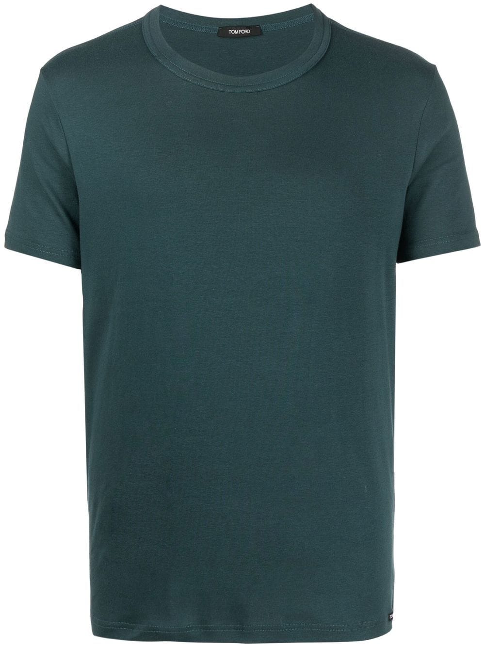 TOM FORD crew neck T-shirt - Blue von TOM FORD