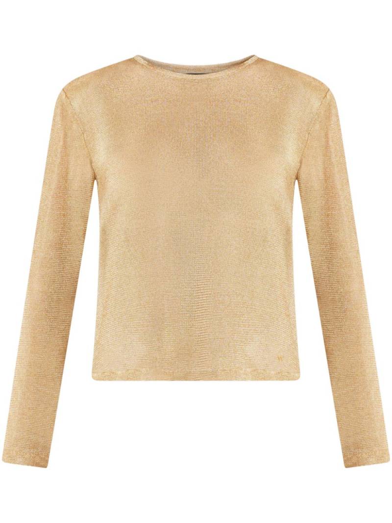 TOM FORD crew-neck jersey T-shirt - Gold von TOM FORD