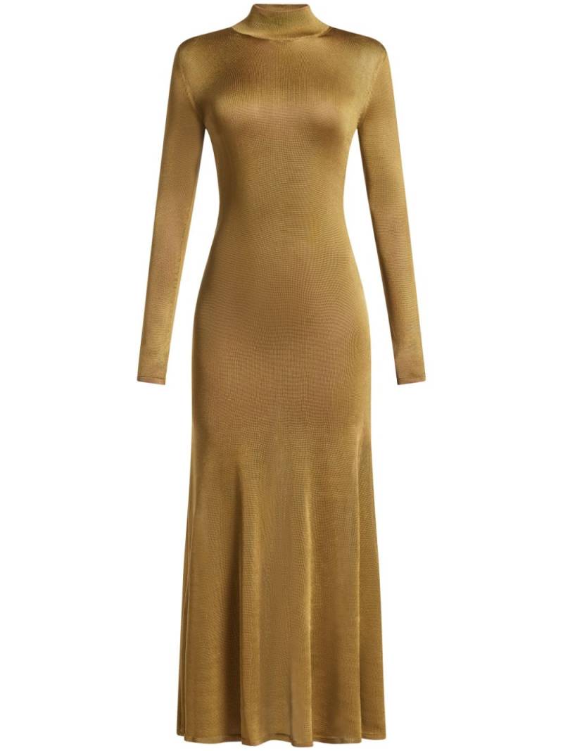 TOM FORD fine metallic knit dress - Gold von TOM FORD