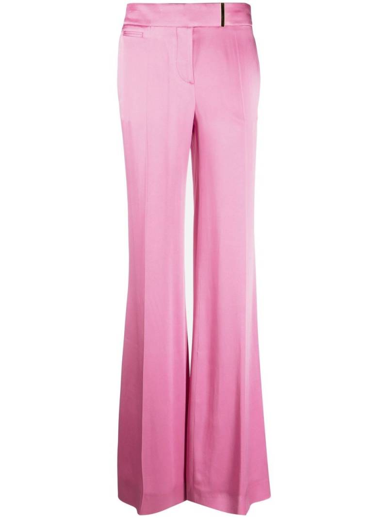 TOM FORD high-waisted wide-leg trousers - Pink von TOM FORD