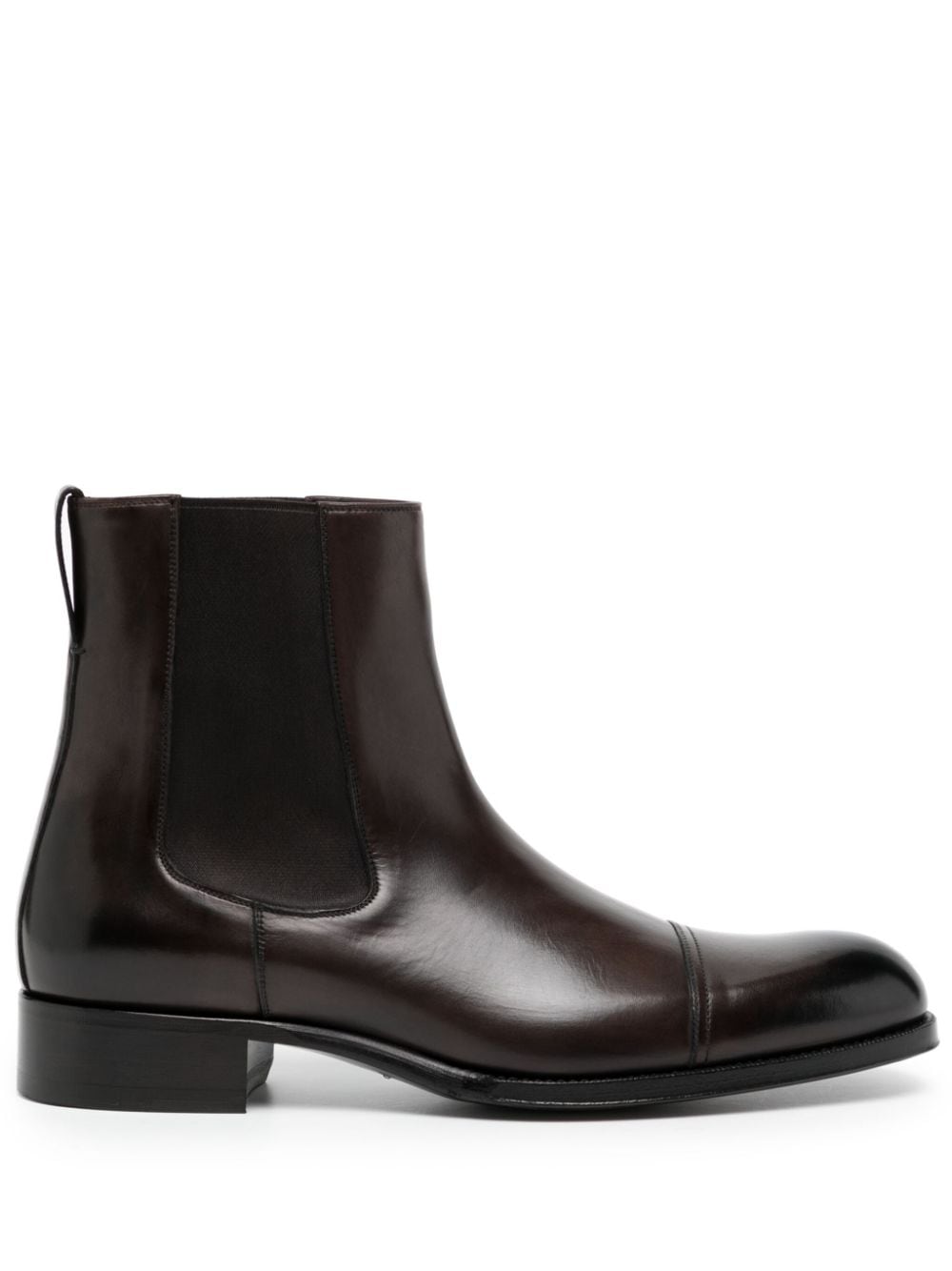 TOM FORD leather ChelseEdgar leather Chelsea bootsa boots - Brown von TOM FORD