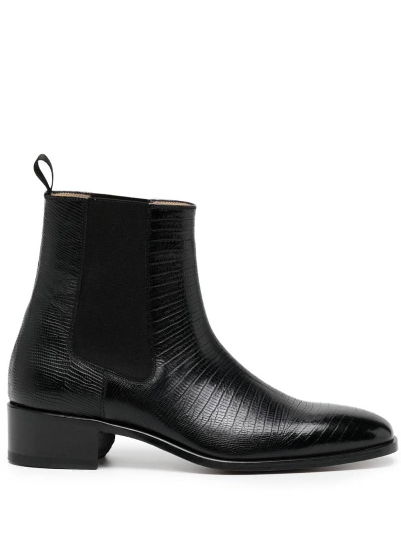 TOM FORD leather ankle boots - Black von TOM FORD