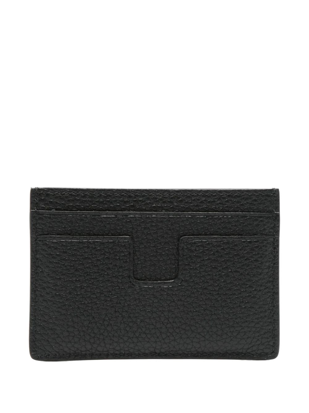 TOM FORD leather cardholder - Black von TOM FORD