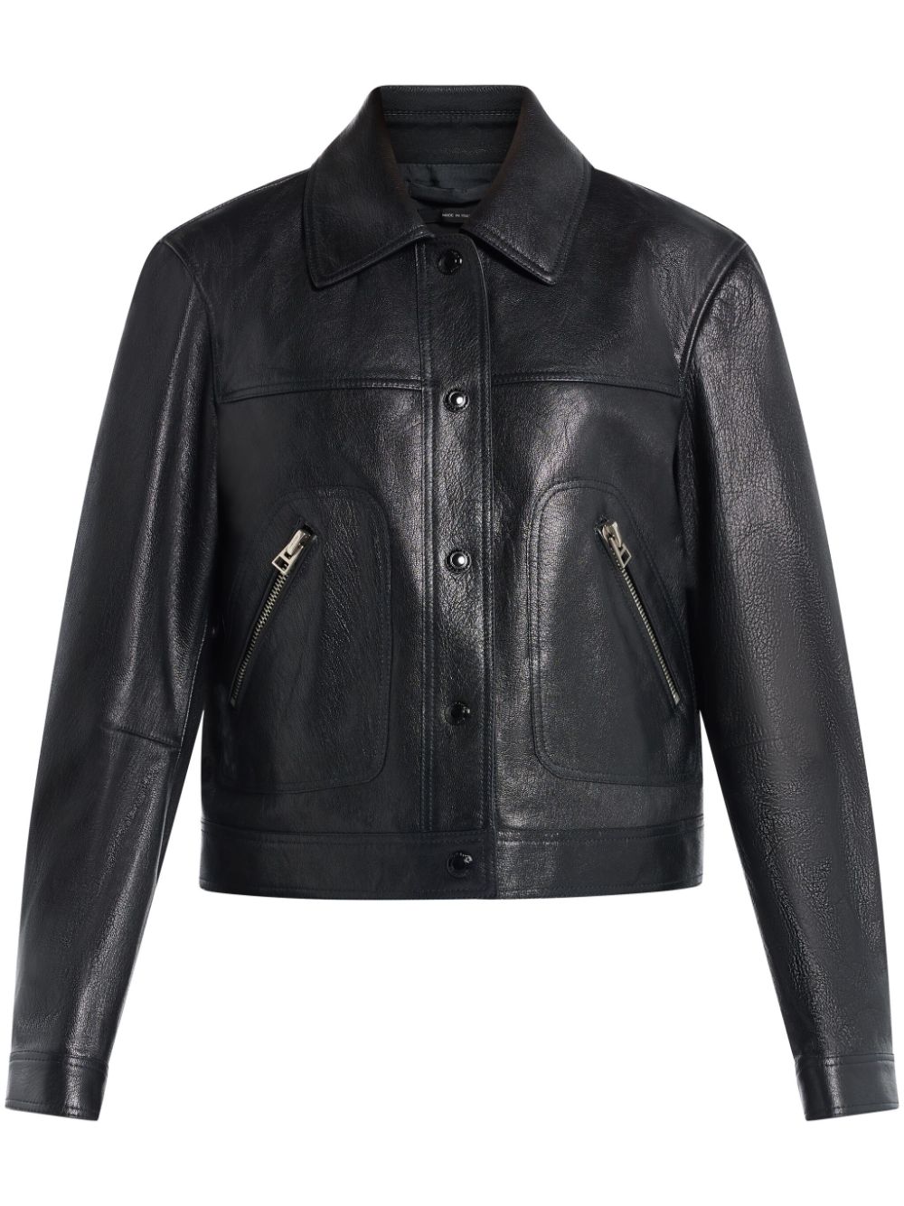 TOM FORD leather jacket - Black von TOM FORD