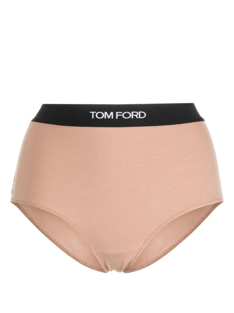 TOM FORD logo-band briefs - Neutrals von TOM FORD