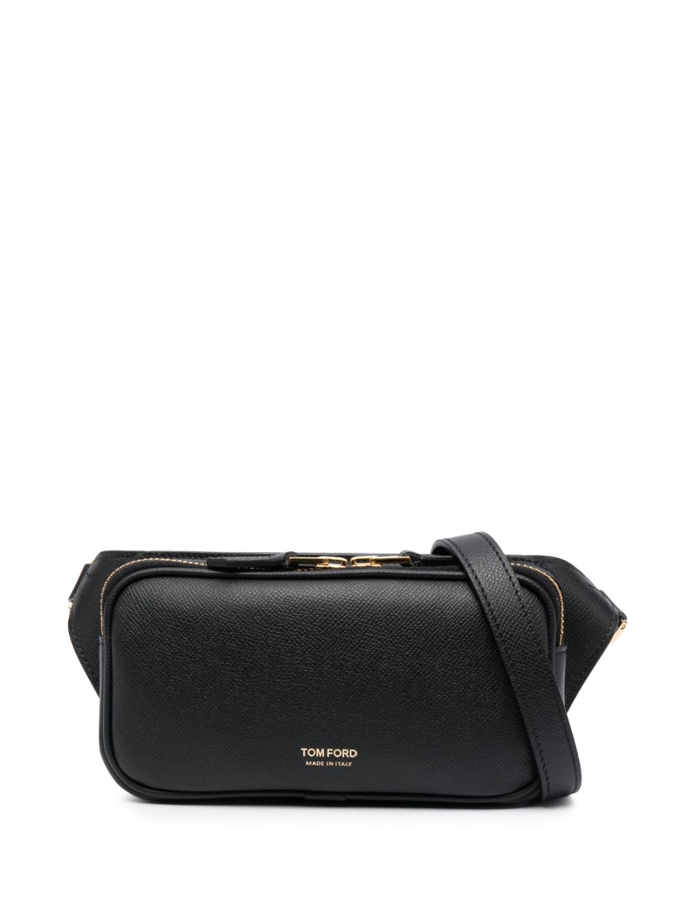 TOM FORD logo-detail leather belt bag - Black von TOM FORD