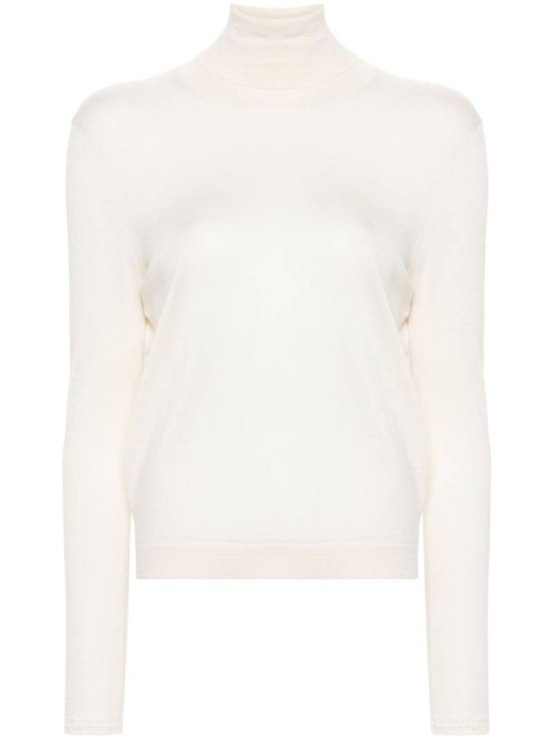 TOM FORD logo-embroidered sweater - Neutrals von TOM FORD