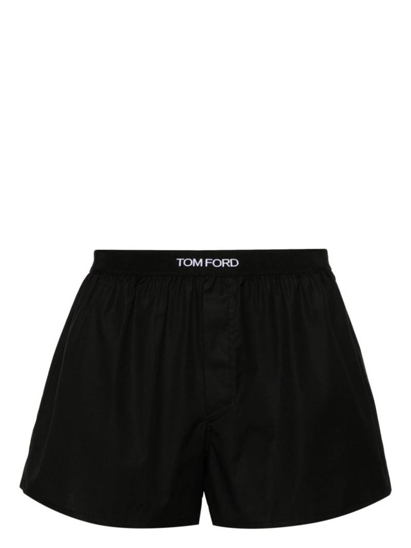 TOM FORD logo-waistband boxer shorts - Black von TOM FORD