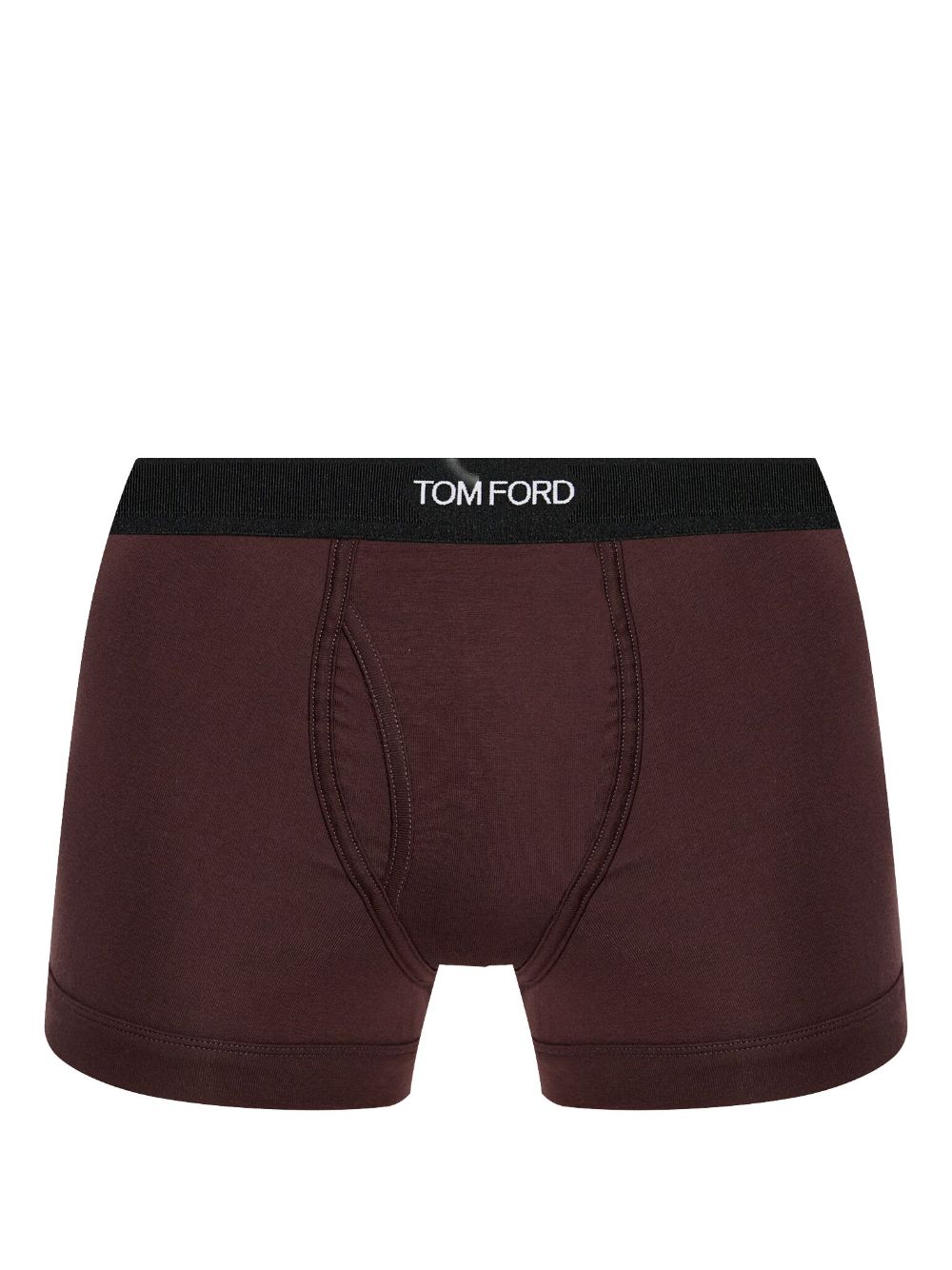 TOM FORD logo-waistband boxers - Brown von TOM FORD