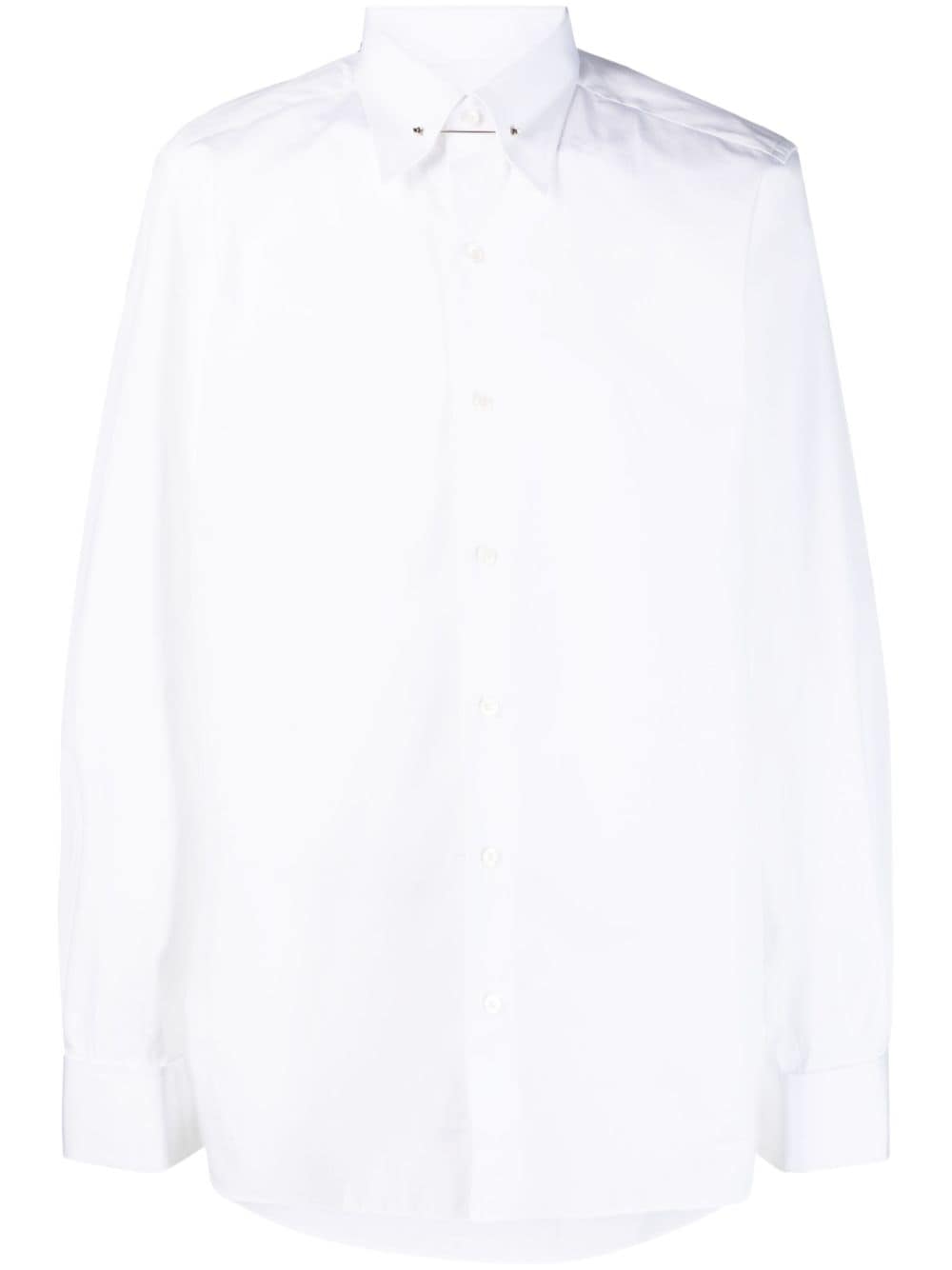 TOM FORD long-sleeve cotton shirt - White von TOM FORD