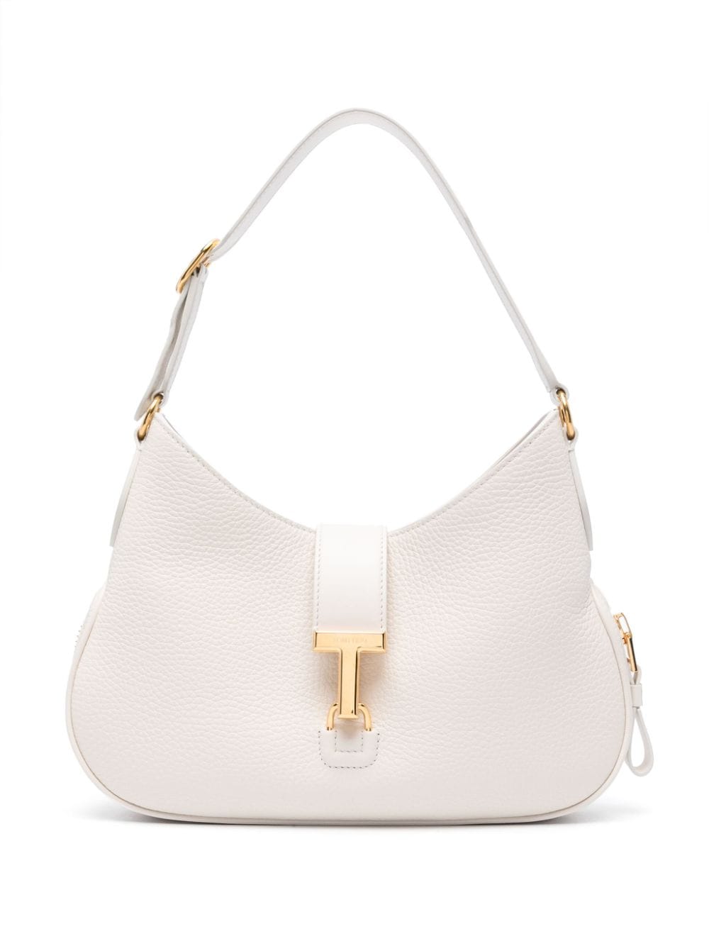 TOM FORD medium Tara leather shoulder bag - White von TOM FORD