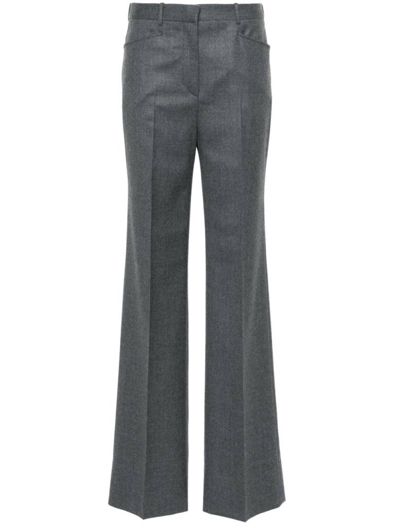 TOM FORD mélange tailored trousers - Grey von TOM FORD