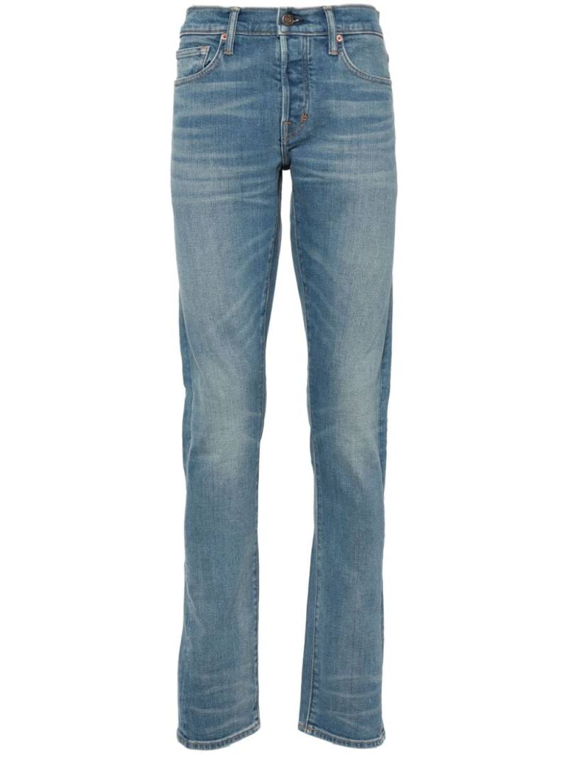 TOM FORD mid-rise slim-fit jeans - Blue von TOM FORD