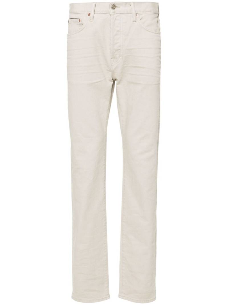 TOM FORD mid-rise slim-fit jeans - Neutrals von TOM FORD