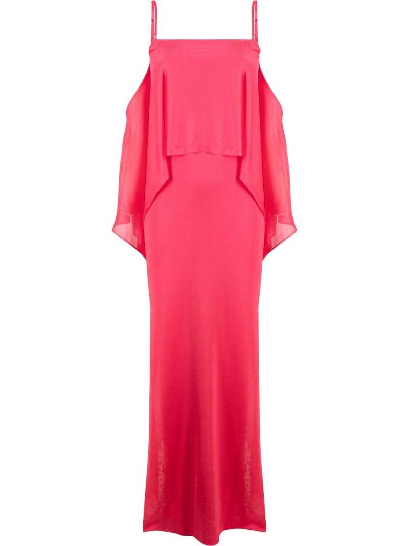 TOM FORD off-shoulder ruffle-detail dress - Pink von TOM FORD