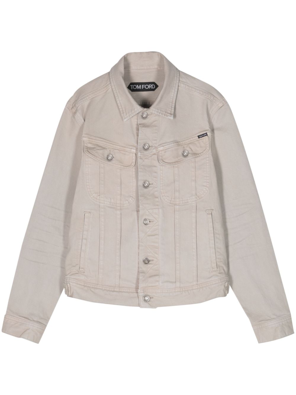 TOM FORD panelled denim jacket - Neutrals von TOM FORD