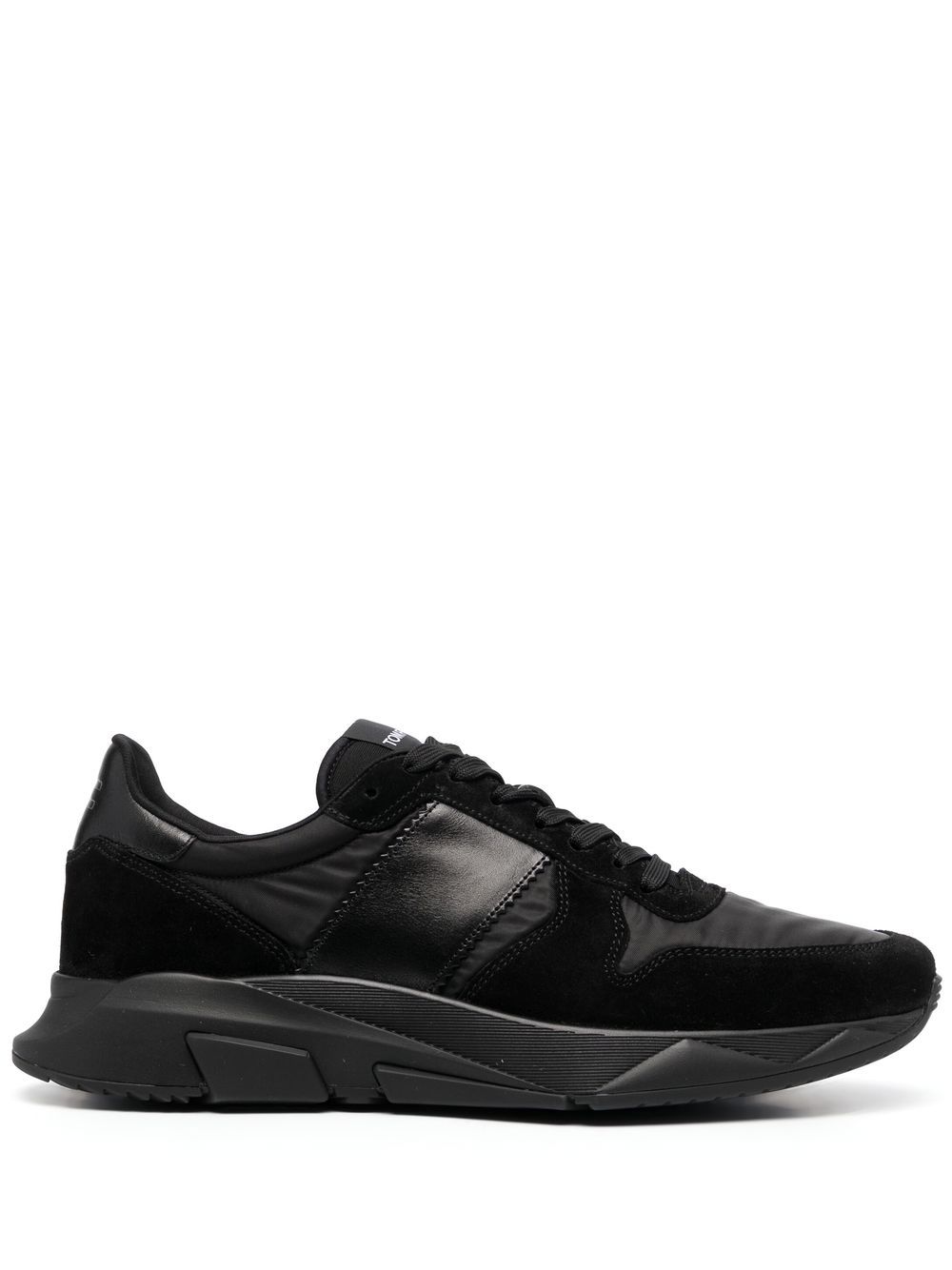 TOM FORD panelled lace-up sneakers - Black von TOM FORD