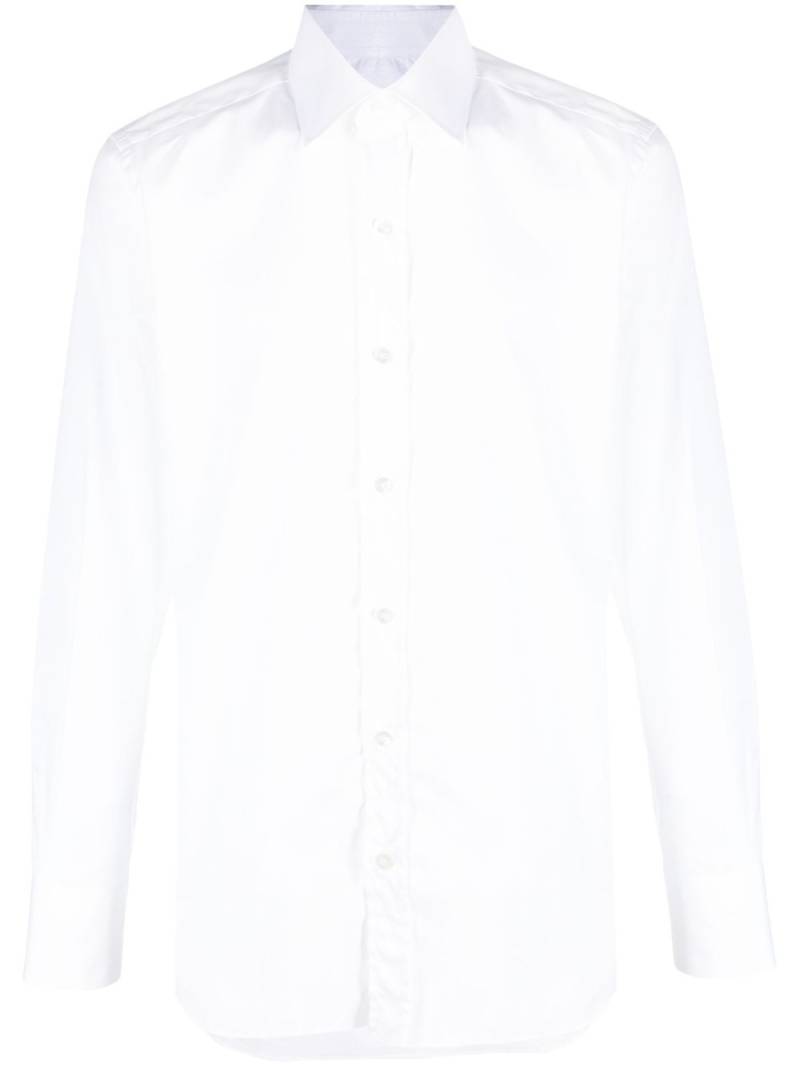 TOM FORD plain cotton shirt - White von TOM FORD