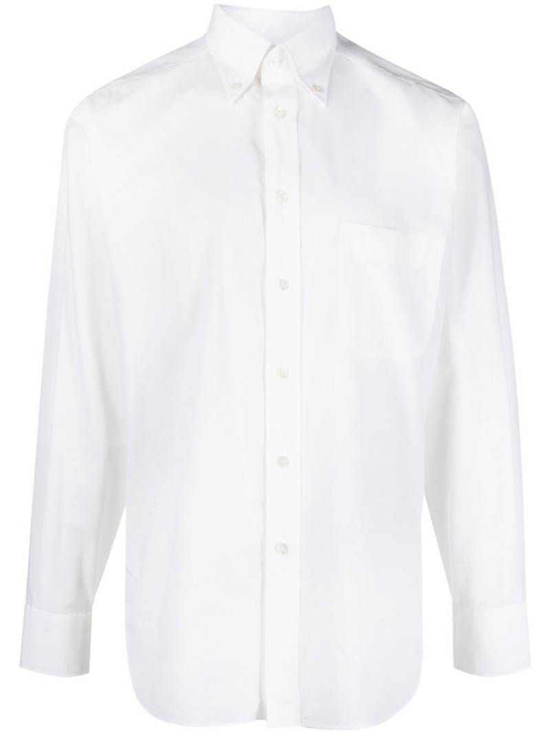 TOM FORD pointed-collar shirt - White von TOM FORD