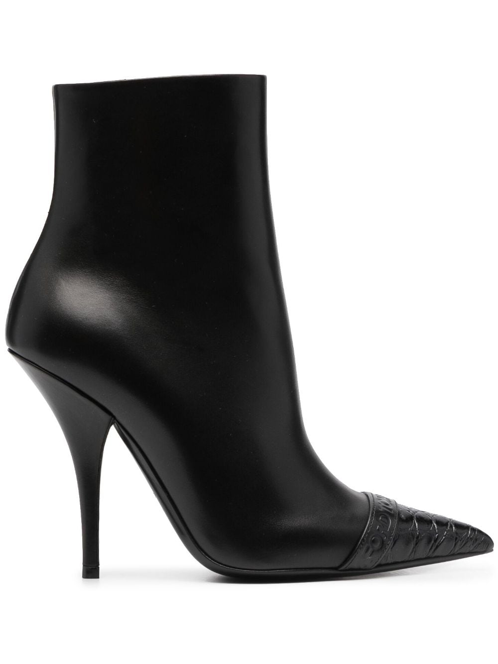 TOM FORD pointed toe leather ankle boots - Black von TOM FORD