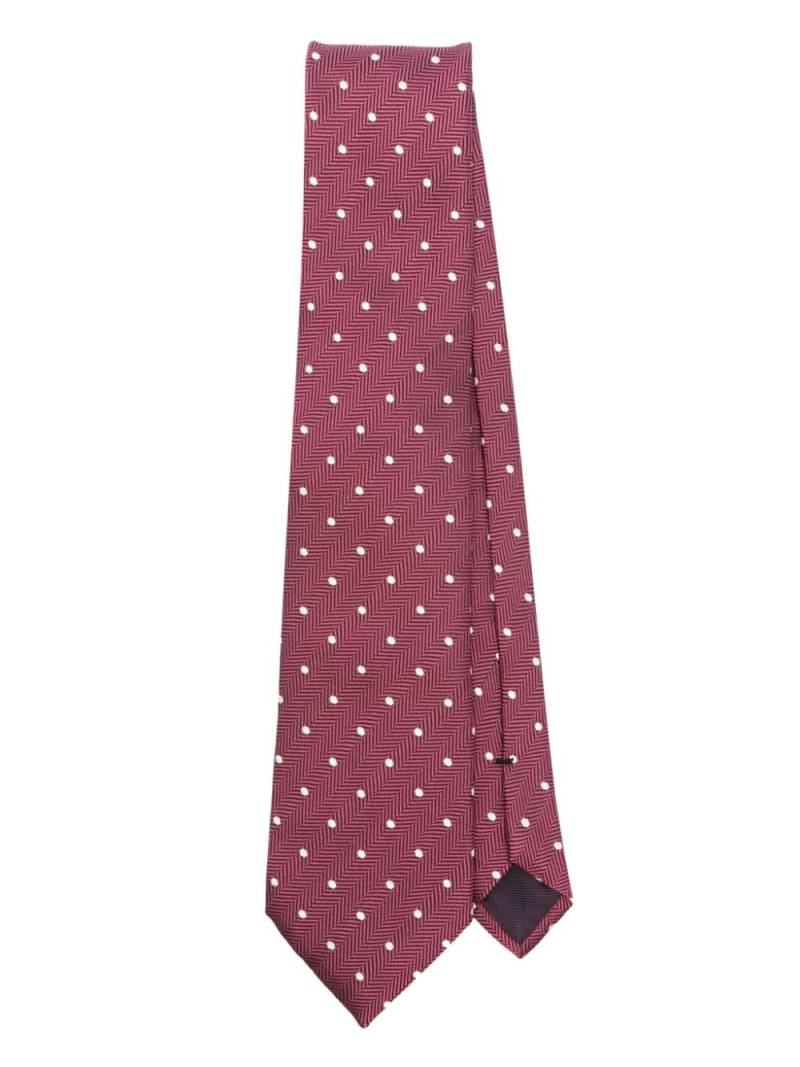 TOM FORD polka dot tie - Pink von TOM FORD