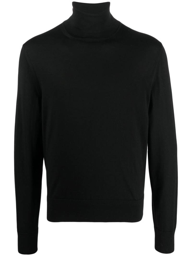 TOM FORD roll-neck wool jumper - Black von TOM FORD