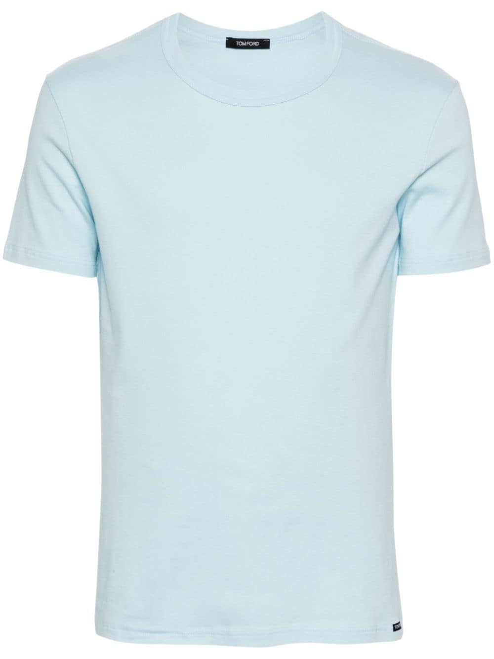 TOM FORD round-neck shortsleeved T-shirt - Blue von TOM FORD