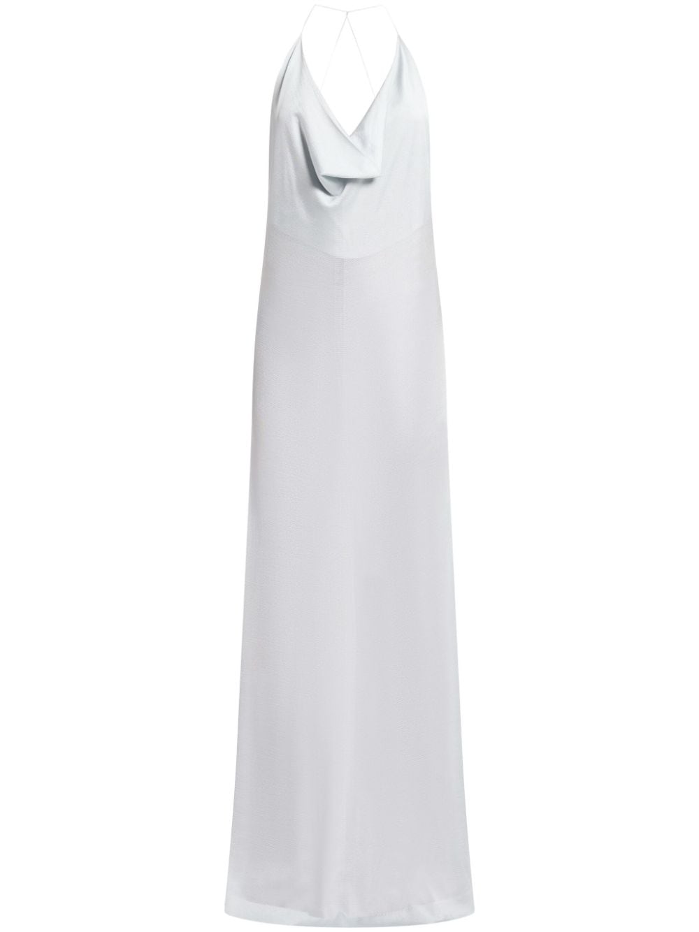 TOM FORD semi-sheer long dress - White von TOM FORD