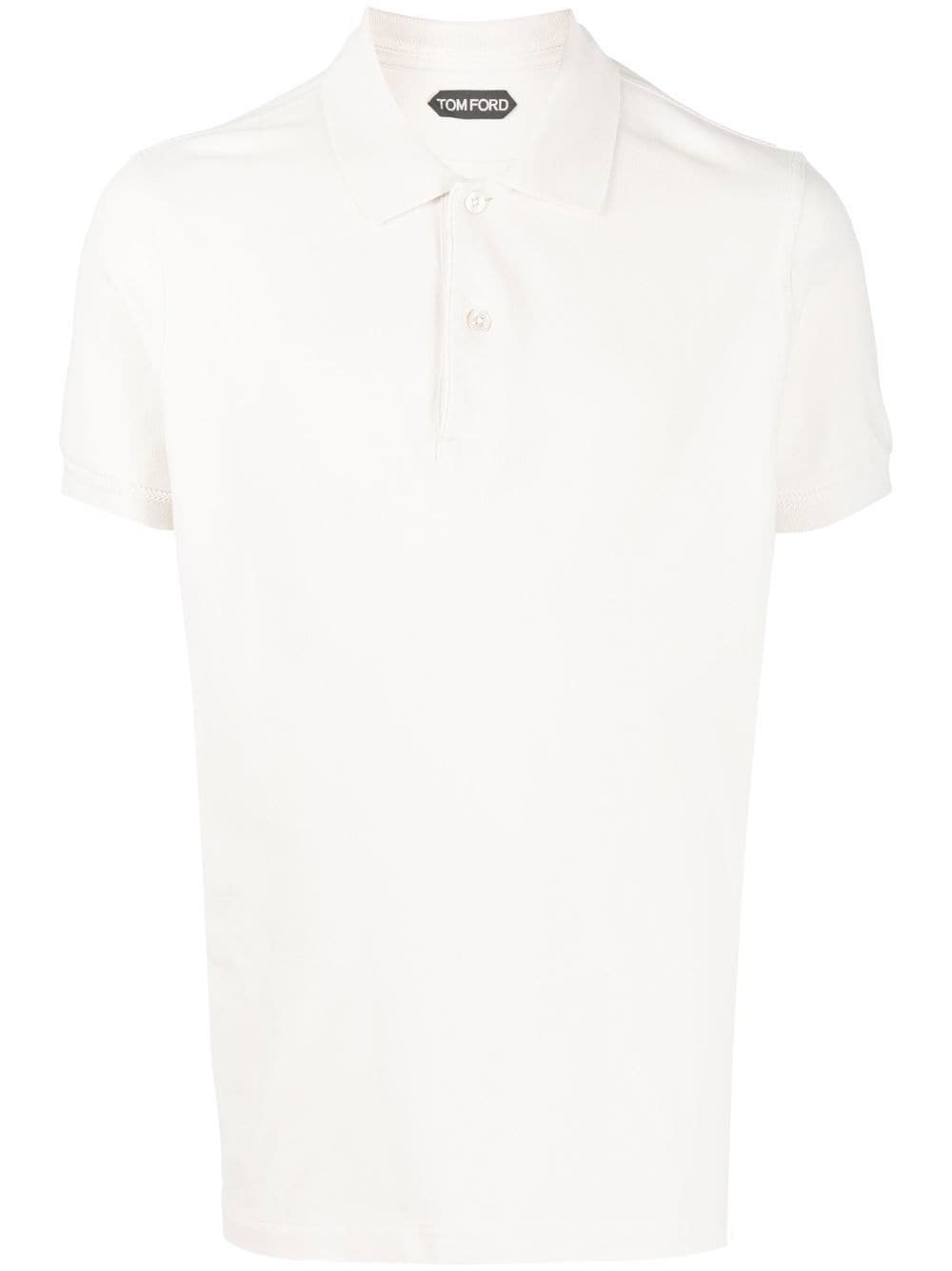 TOM FORD short-sleeve polo shirt - White von TOM FORD