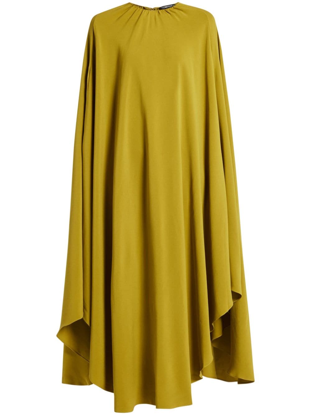 TOM FORD silk-blend kaftan gown - Green von TOM FORD