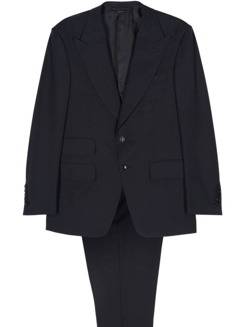 TOM FORD single-breasted wool suit - Blue von TOM FORD