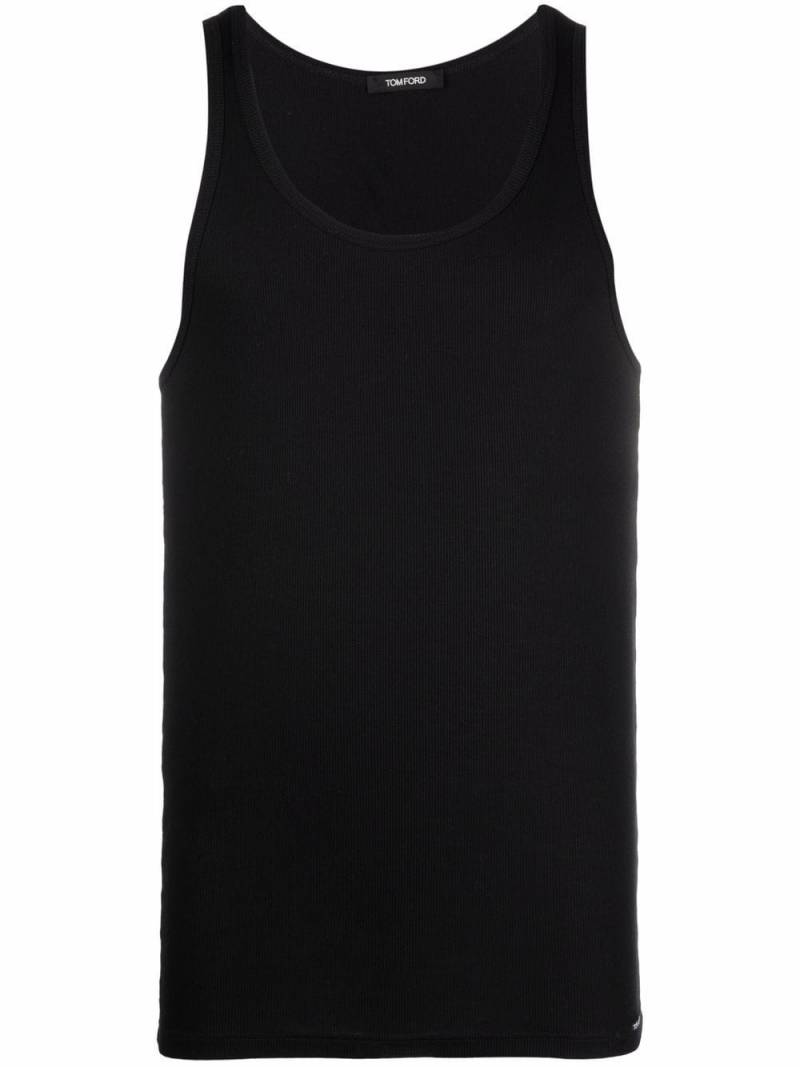 TOM FORD sleeveless tank top - Black von TOM FORD