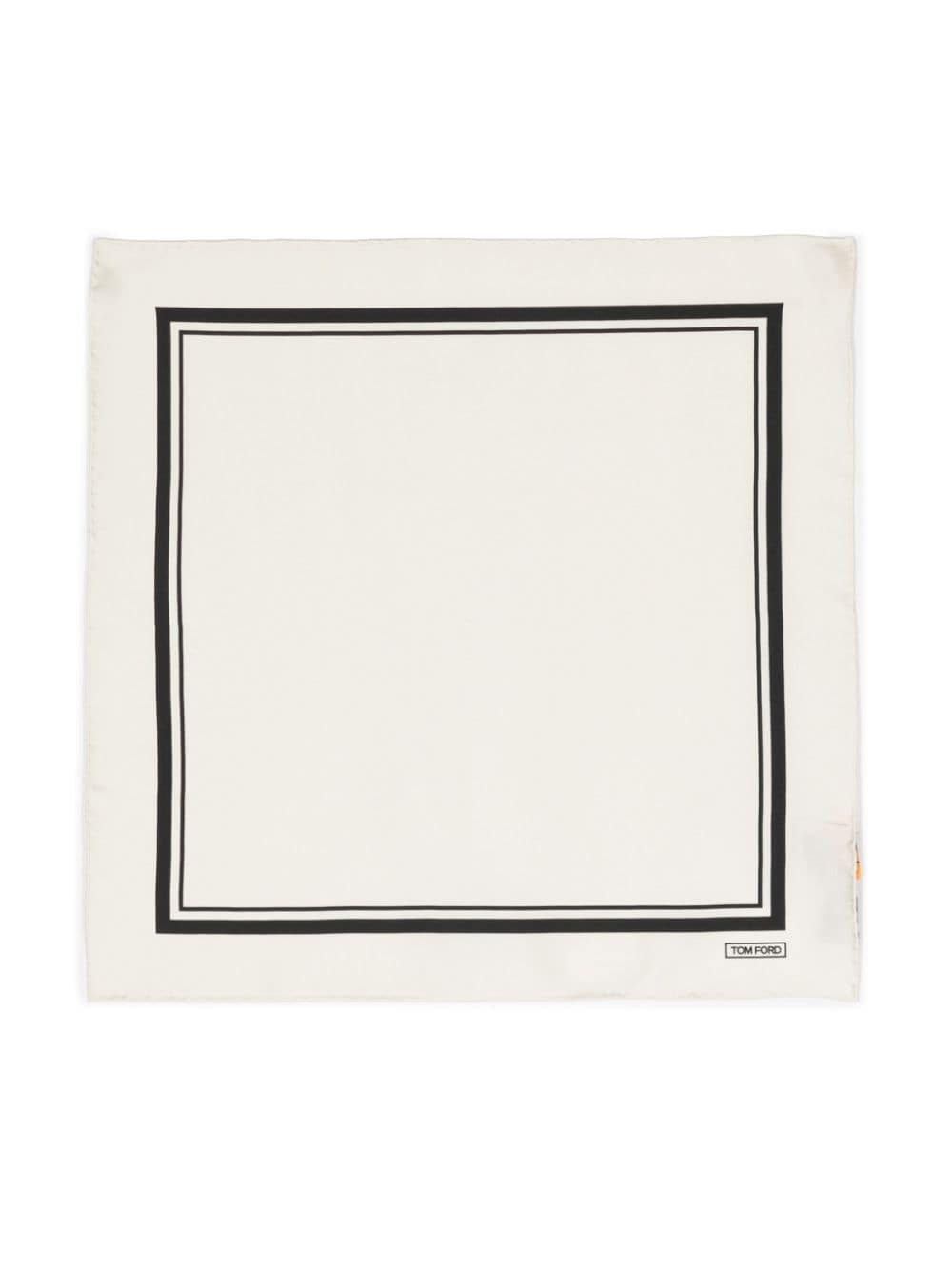 TOM FORD square-print pocket scarf - Neutrals von TOM FORD