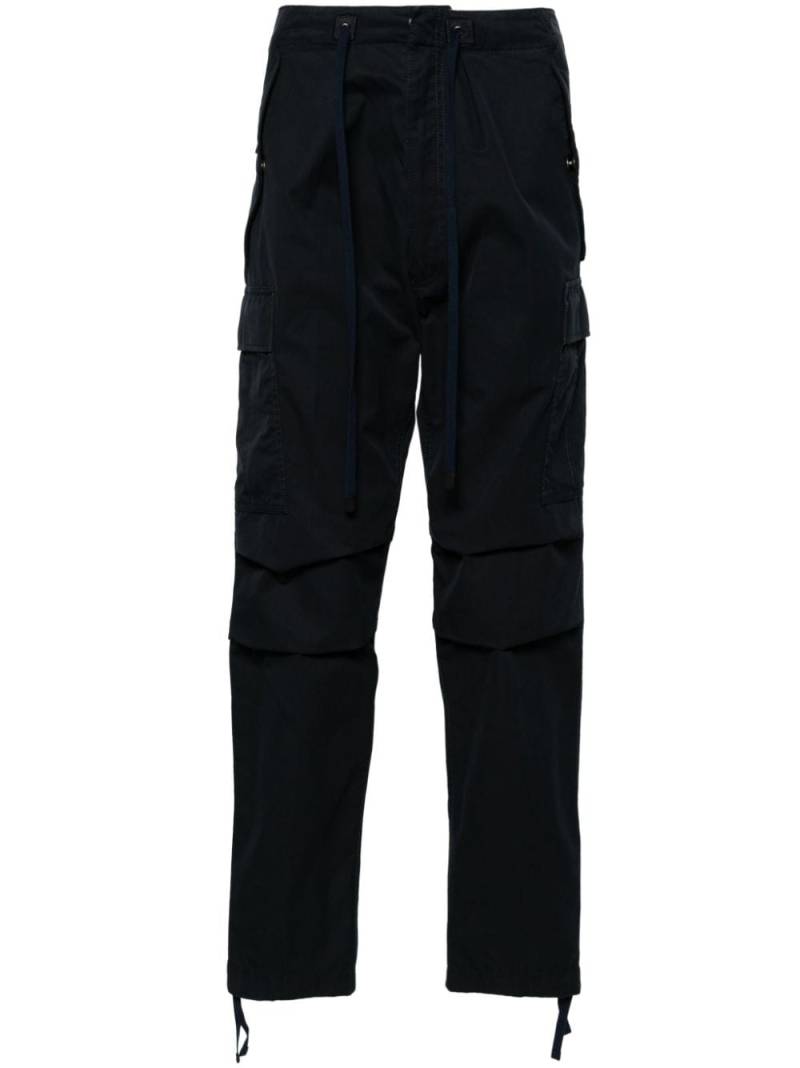 TOM FORD straight-leg cargo trousers - Blue von TOM FORD