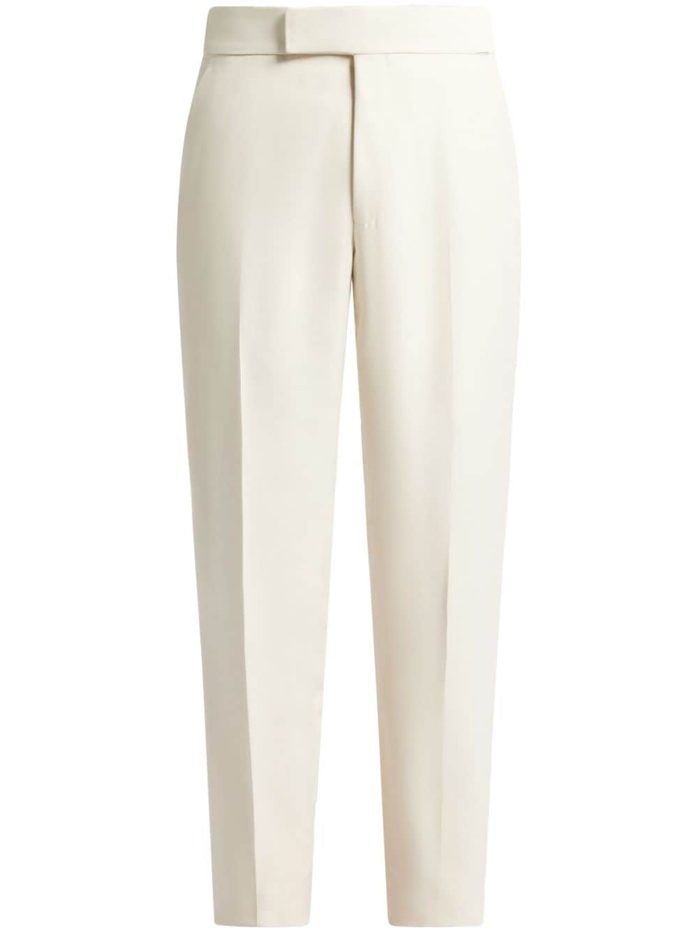 TOM FORD straight-leg tailored trousers - White von TOM FORD