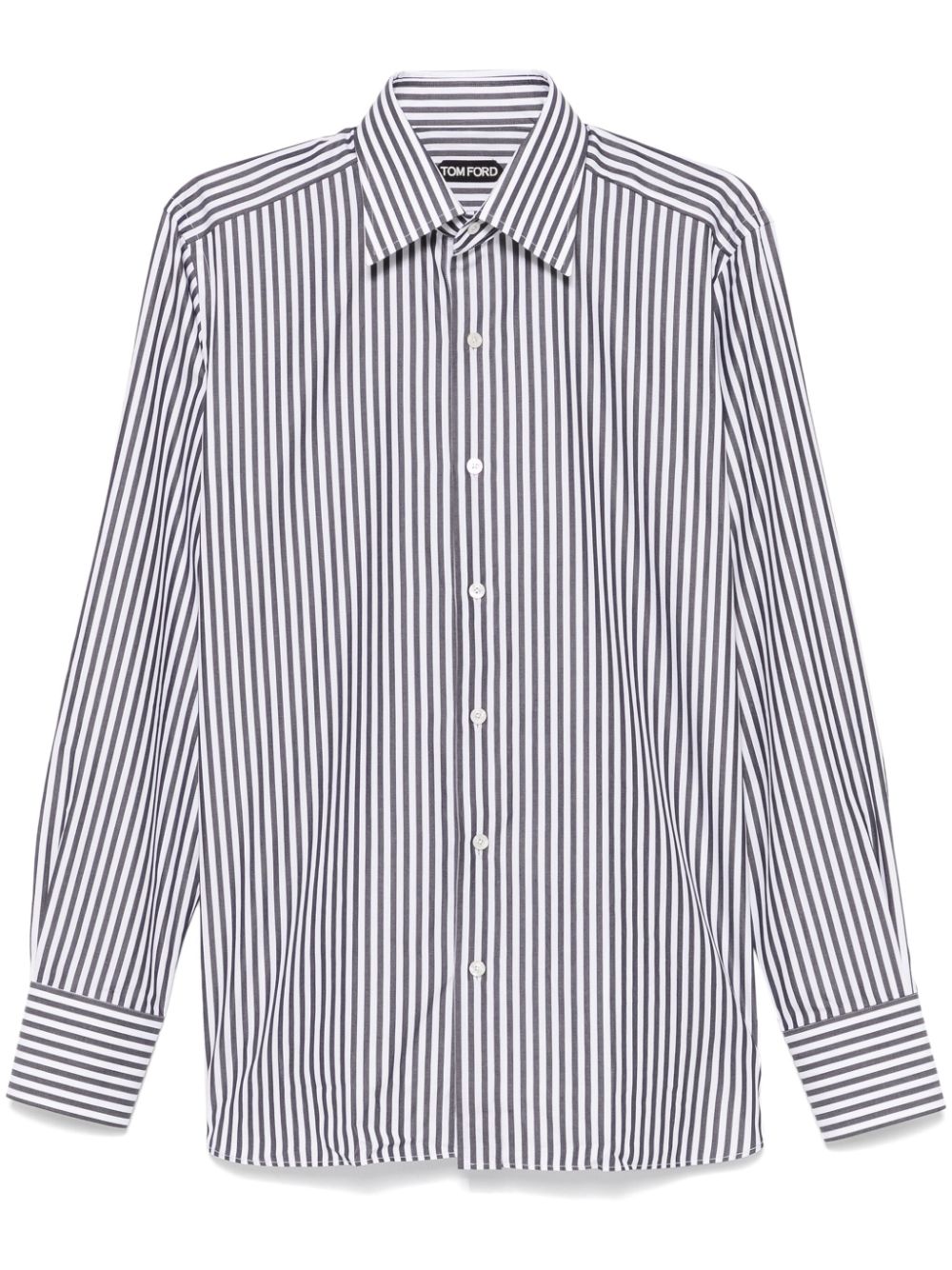 TOM FORD striped shirt - Black von TOM FORD