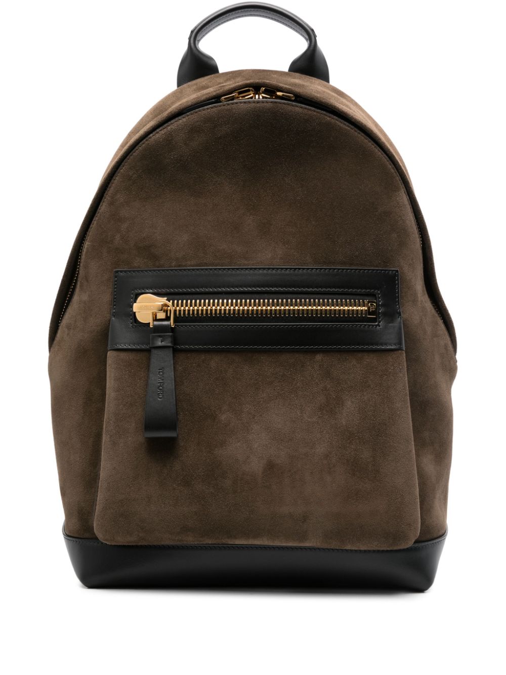 TOM FORD suede leather backpack - Brown von TOM FORD